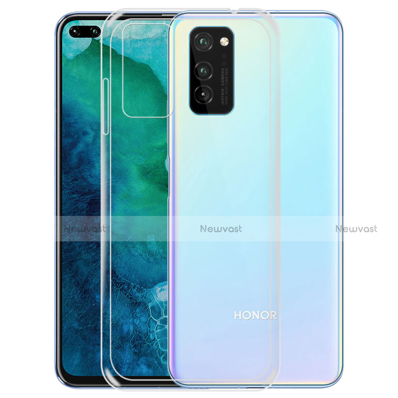 Ultra-thin Transparent TPU Soft Case K01 for Huawei Honor V30 Pro 5G Clear