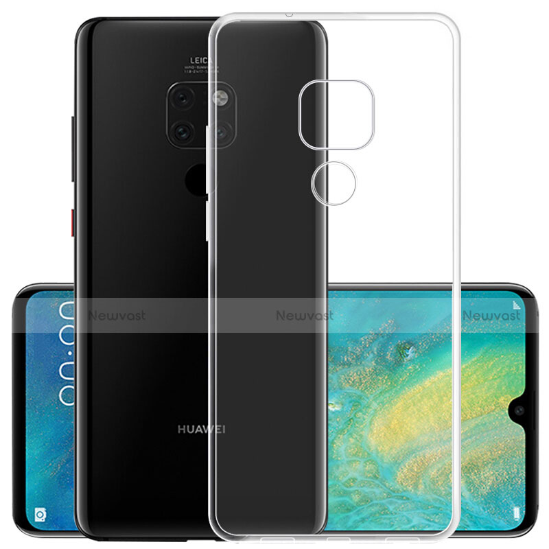 Ultra-thin Transparent TPU Soft Case K01 for Huawei Mate 20 X 5G Clear