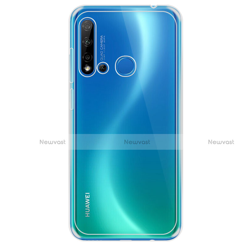 Ultra-thin Transparent TPU Soft Case K01 for Huawei Nova 5i Clear