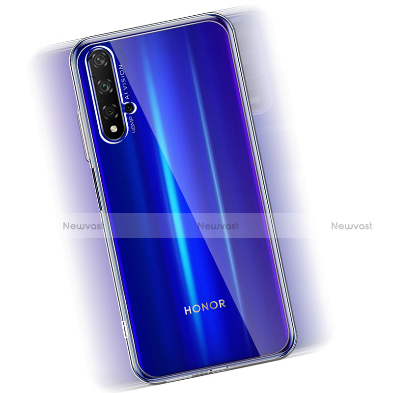 Ultra-thin Transparent TPU Soft Case K01 for Huawei Nova 5T Clear