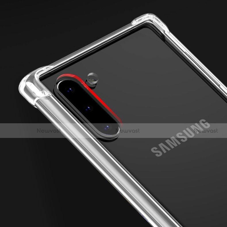 Ultra-thin Transparent TPU Soft Case K01 for Samsung Galaxy Note 10 5G Clear