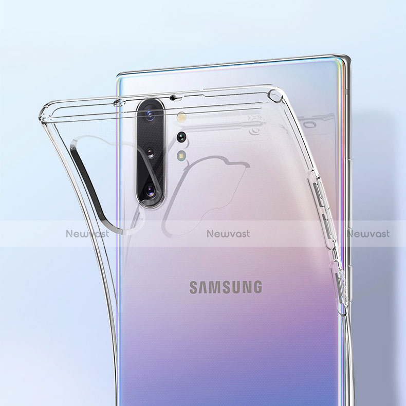 Ultra-thin Transparent TPU Soft Case K01 for Samsung Galaxy Note 10 Plus 5G Clear