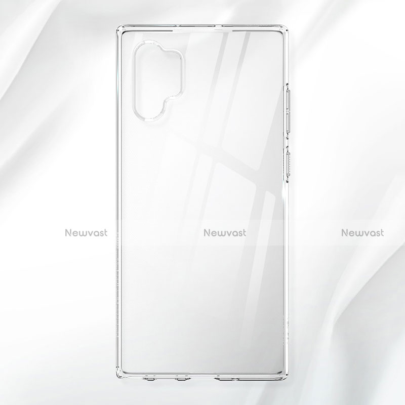 Ultra-thin Transparent TPU Soft Case K01 for Samsung Galaxy Note 10 Plus 5G Clear