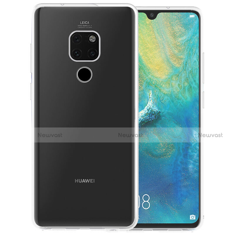 Ultra-thin Transparent TPU Soft Case K02 for Huawei Mate 20 X 5G Clear