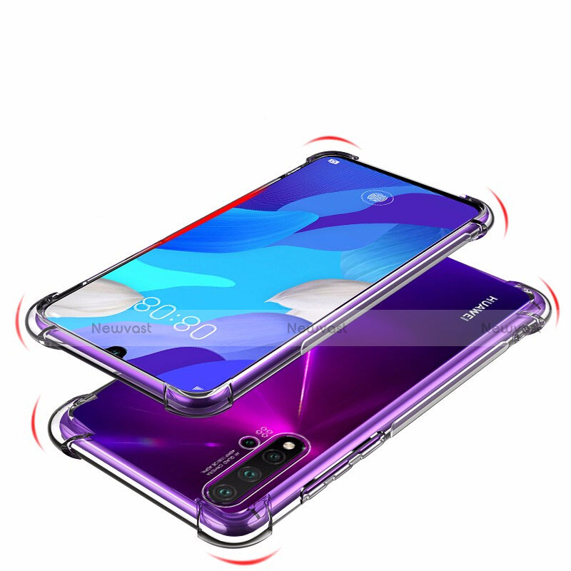 Ultra-thin Transparent TPU Soft Case K02 for Huawei P20 Lite (2019) Clear