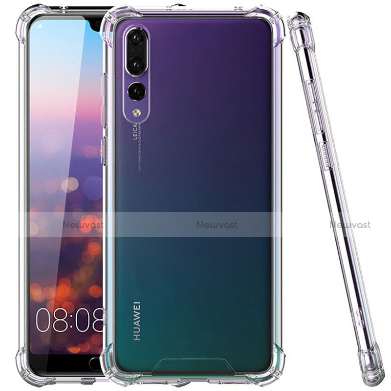 Ultra-thin Transparent TPU Soft Case K02 for Huawei P20 Pro Clear