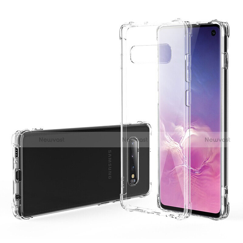 Ultra-thin Transparent TPU Soft Case K02 for Samsung Galaxy S10 Clear