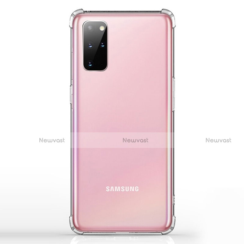Ultra-thin Transparent TPU Soft Case K02 for Samsung Galaxy S20 Plus Clear