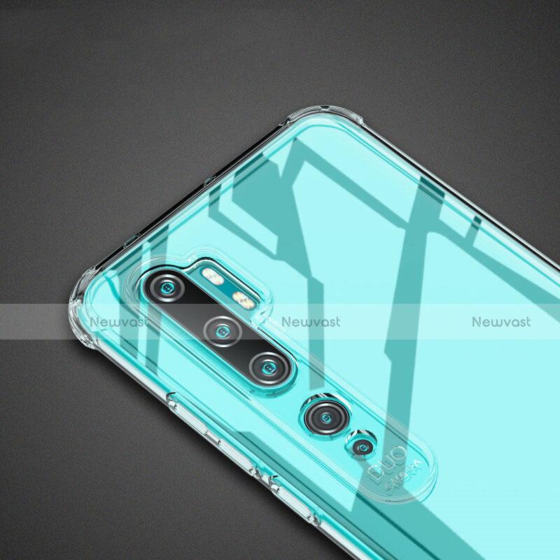 Ultra-thin Transparent TPU Soft Case K02 for Xiaomi Mi Note 10 Pro Clear