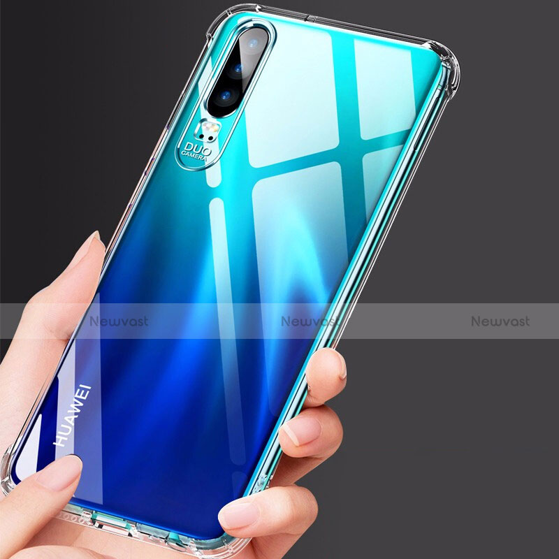 Ultra-thin Transparent TPU Soft Case K03 for Huawei P30 Clear