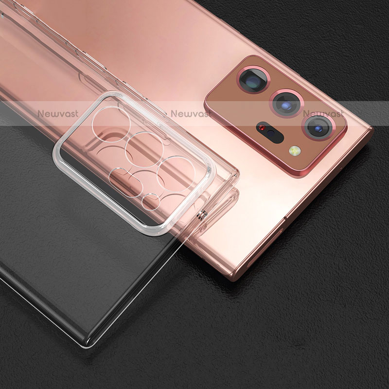 Ultra-thin Transparent TPU Soft Case K03 for Samsung Galaxy Note 20 Ultra 5G Clear