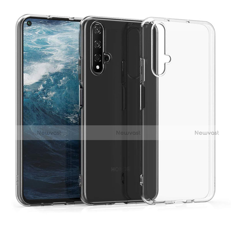 Ultra-thin Transparent TPU Soft Case K04 for Huawei Honor 20 Clear