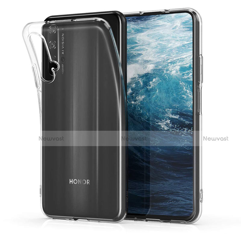 Ultra-thin Transparent TPU Soft Case K04 for Huawei Honor 20S Clear