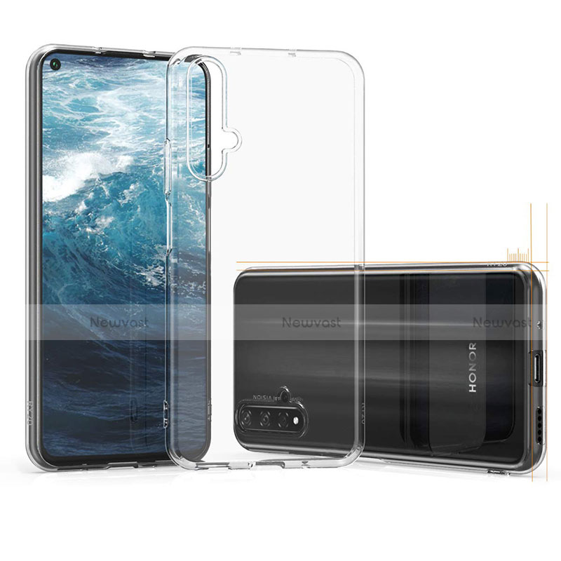 Ultra-thin Transparent TPU Soft Case K04 for Huawei Honor 20S Clear