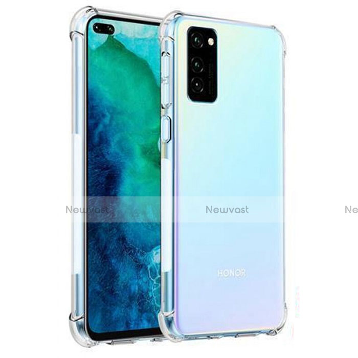 Ultra-thin Transparent TPU Soft Case K04 for Huawei Honor View 30 5G Clear