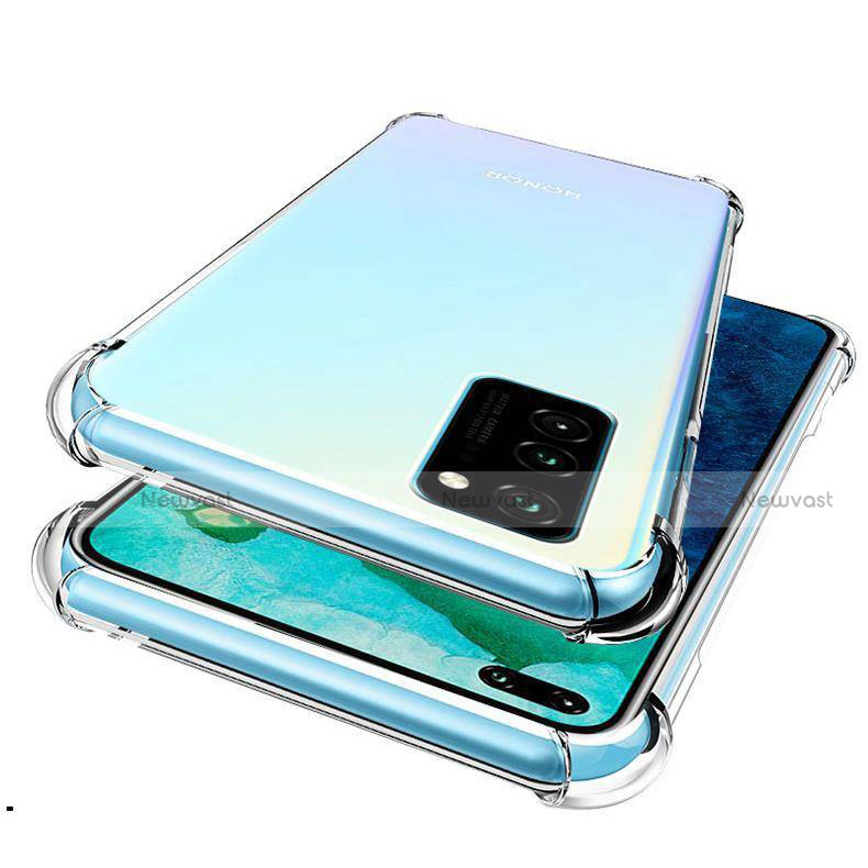 Ultra-thin Transparent TPU Soft Case K04 for Huawei Honor View 30 Pro 5G Clear