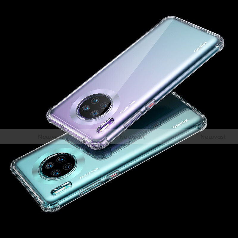 Ultra-thin Transparent TPU Soft Case K04 for Huawei Mate 30 Pro 5G Clear