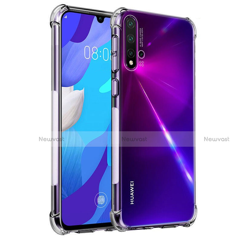 Ultra-thin Transparent TPU Soft Case K04 for Huawei P20 Lite (2019) Clear