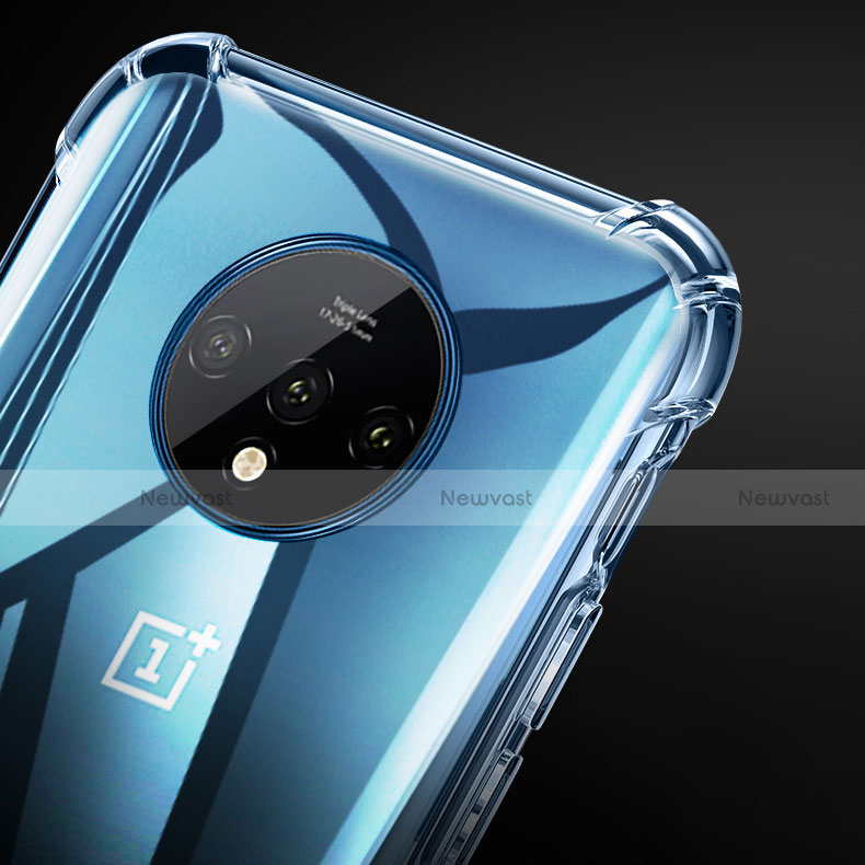 Ultra-thin Transparent TPU Soft Case K04 for OnePlus 7T Clear