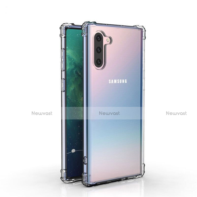 Ultra-thin Transparent TPU Soft Case K04 for Samsung Galaxy Note 10 5G Clear