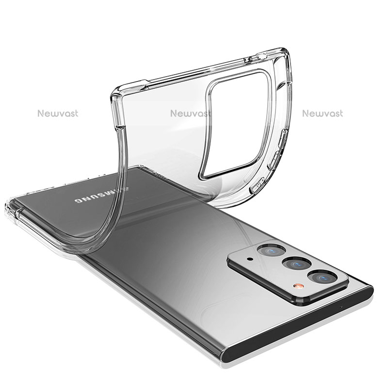 Ultra-thin Transparent TPU Soft Case K04 for Samsung Galaxy Note 20 5G Clear