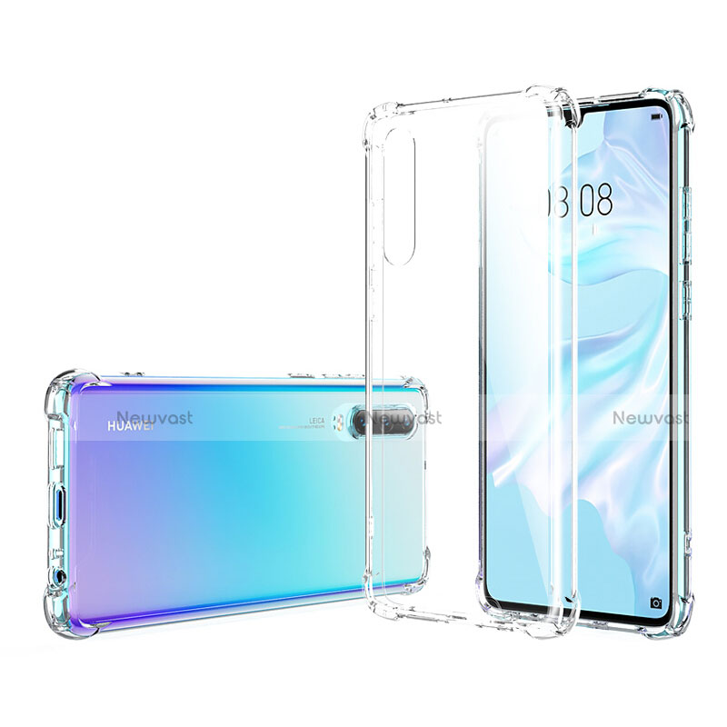 Ultra-thin Transparent TPU Soft Case K06 for Huawei P30 Clear