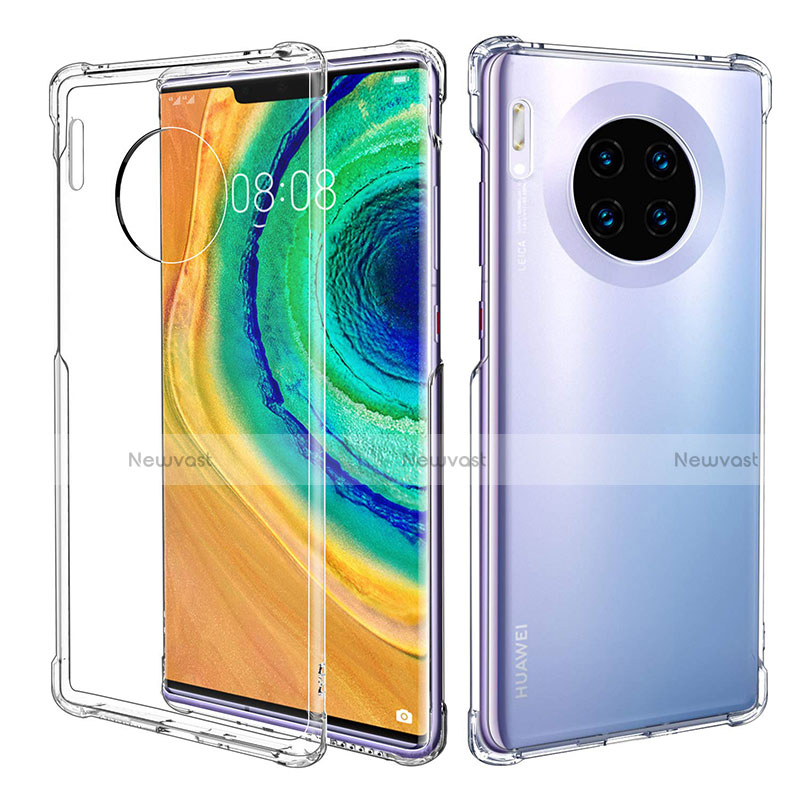 Ultra-thin Transparent TPU Soft Case K08 for Huawei Mate 30E Pro 5G Clear