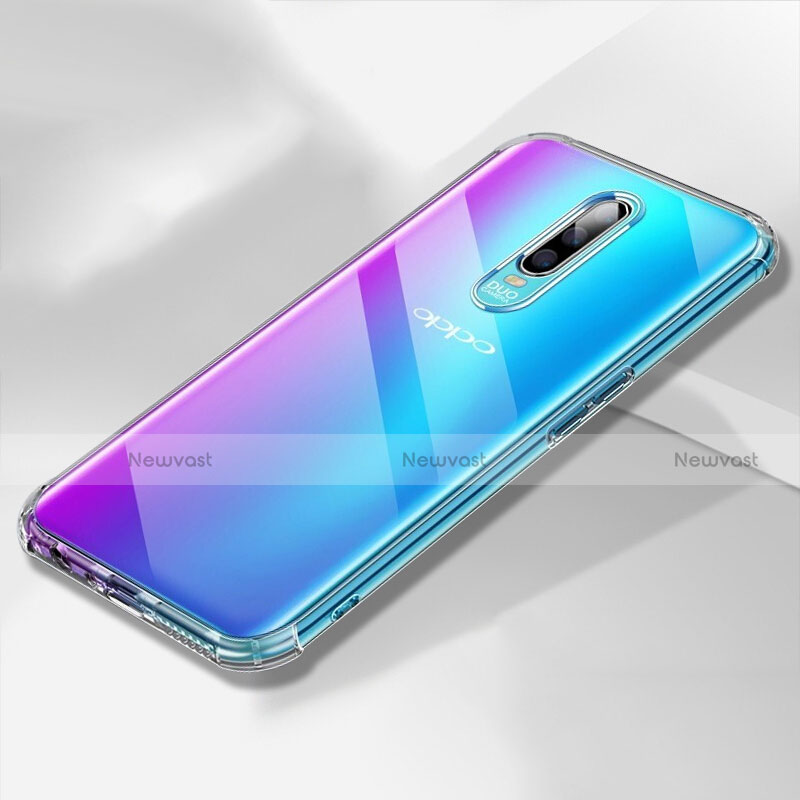 Ultra-thin Transparent TPU Soft Case M02 for Oppo RX17 Pro Clear