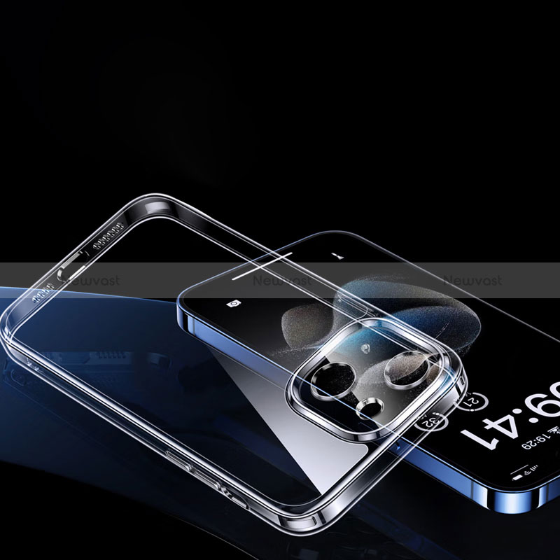 Ultra-thin Transparent TPU Soft Case N02 for Apple iPhone 13 Clear