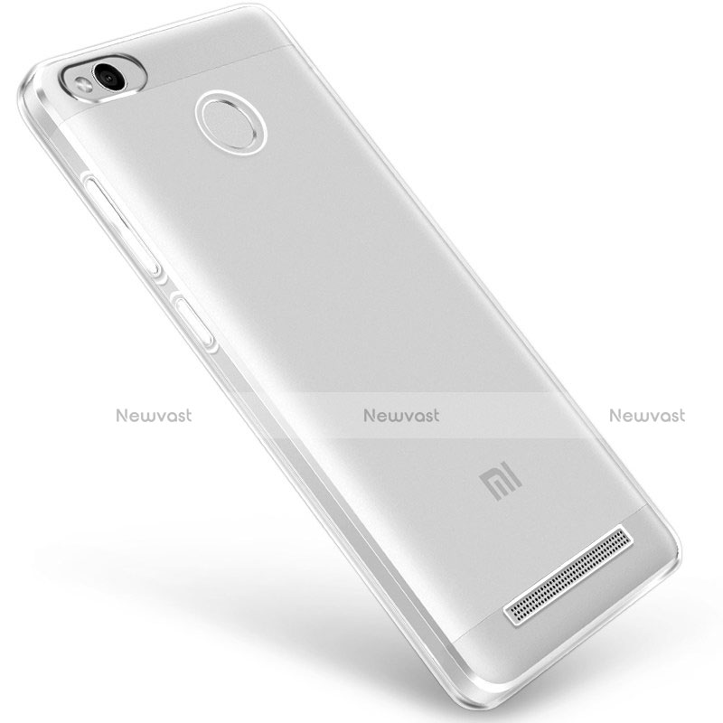 Ultra-thin Transparent TPU Soft Case Q01 for Xiaomi Redmi 3 Pro Clear