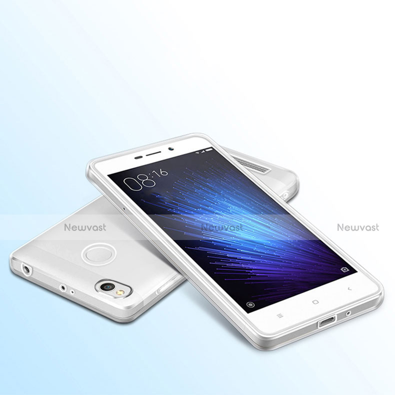 Ultra-thin Transparent TPU Soft Case Q01 for Xiaomi Redmi 3 Pro Clear