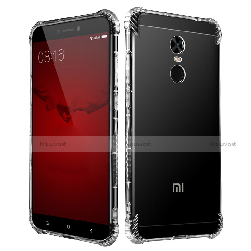 Ultra-thin Transparent TPU Soft Case Q02 for Xiaomi Redmi Note 4 Standard Edition Clear