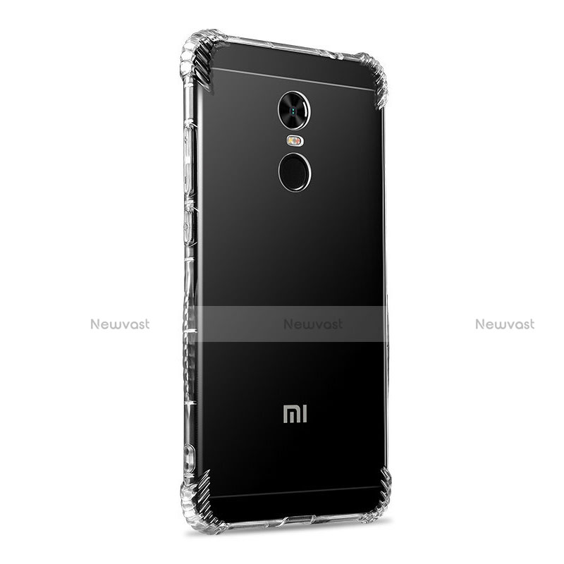 Ultra-thin Transparent TPU Soft Case Q02 for Xiaomi Redmi Note 4 Standard Edition Clear