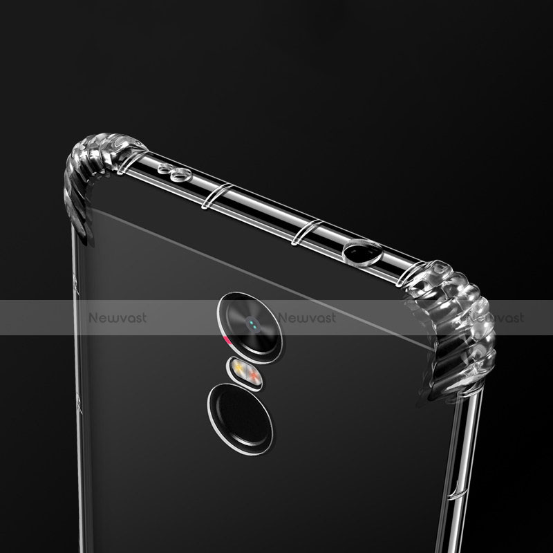 Ultra-thin Transparent TPU Soft Case Q02 for Xiaomi Redmi Note 4 Standard Edition Clear