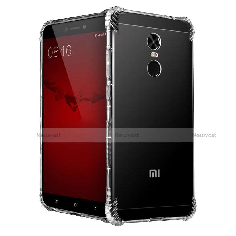 Ultra-thin Transparent TPU Soft Case Q02 for Xiaomi Redmi Note 4 Standard Edition Clear