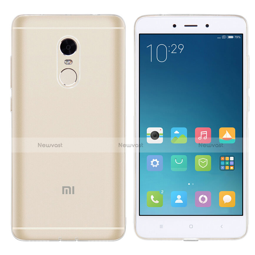 Ultra-thin Transparent TPU Soft Case Q02 for Xiaomi Redmi Note 4X High Edition Clear