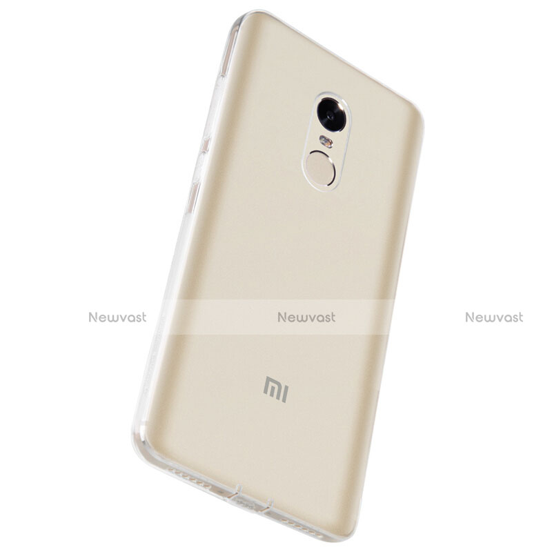 Ultra-thin Transparent TPU Soft Case Q02 for Xiaomi Redmi Note 4X High Edition Clear