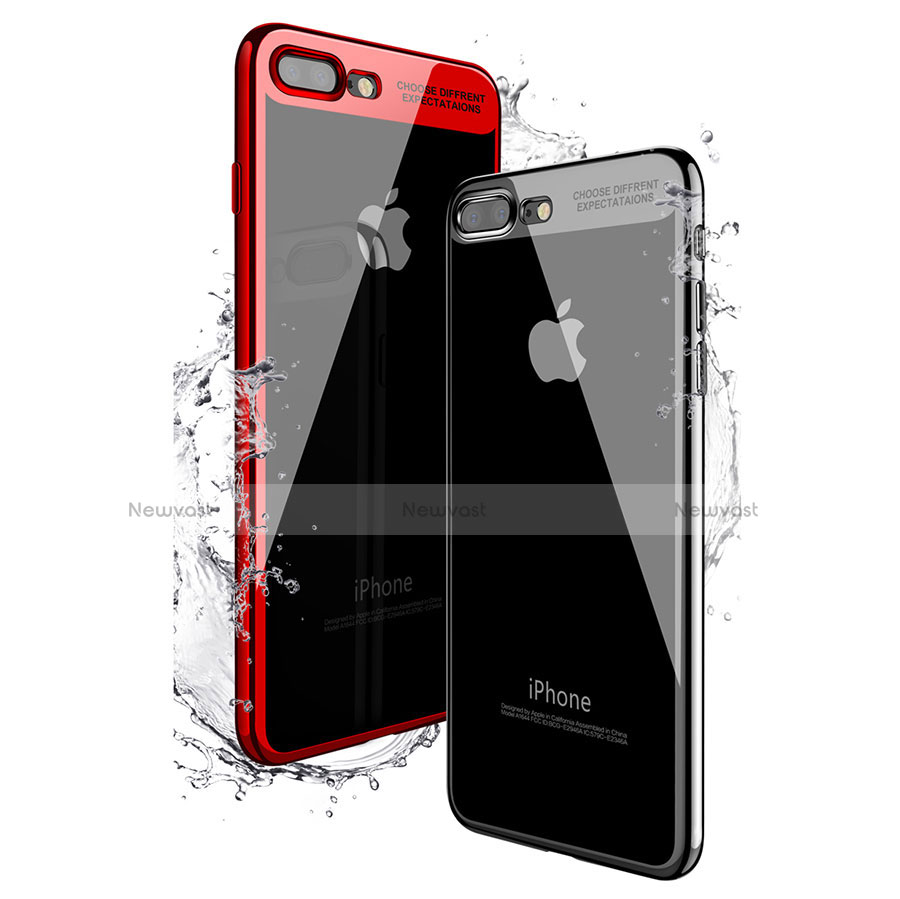Ultra-thin Transparent TPU Soft Case Q03 for Apple iPhone 8 Plus