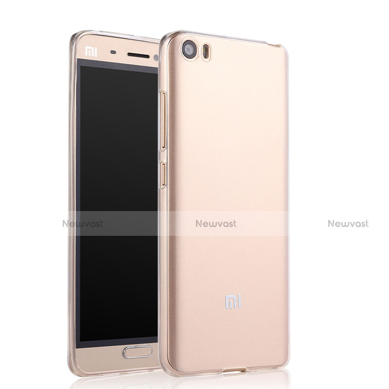 Ultra-thin Transparent TPU Soft Case Q03 for Xiaomi Mi 5 Clear