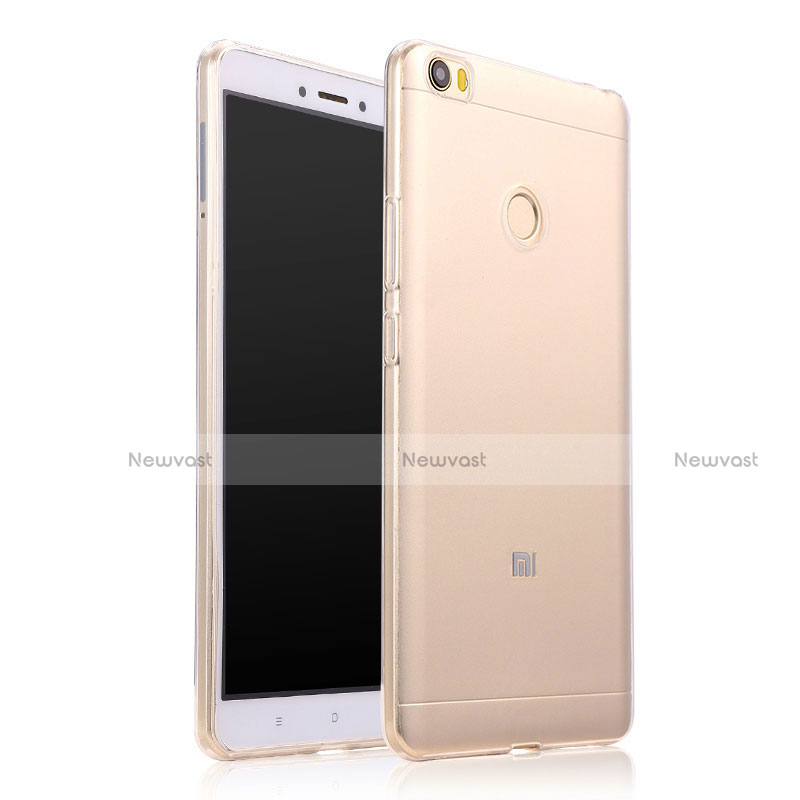 Ultra-thin Transparent TPU Soft Case Q03 for Xiaomi Mi Max Clear