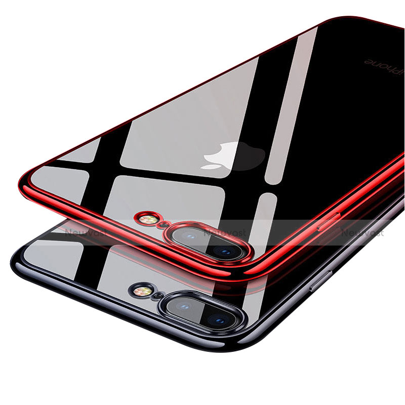 Ultra-thin Transparent TPU Soft Case Q06 for Apple iPhone 8 Plus