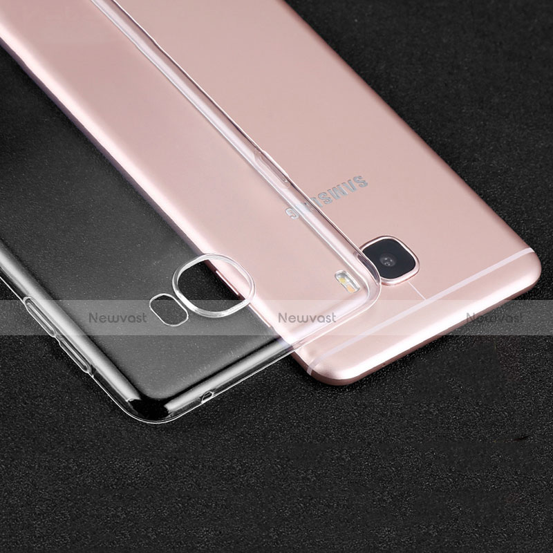 Ultra-thin Transparent TPU Soft Case R01 for Samsung Galaxy C7 SM-C7000 Clear