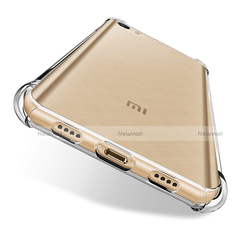 Ultra-thin Transparent TPU Soft Case R01 for Xiaomi Mi 5 Clear