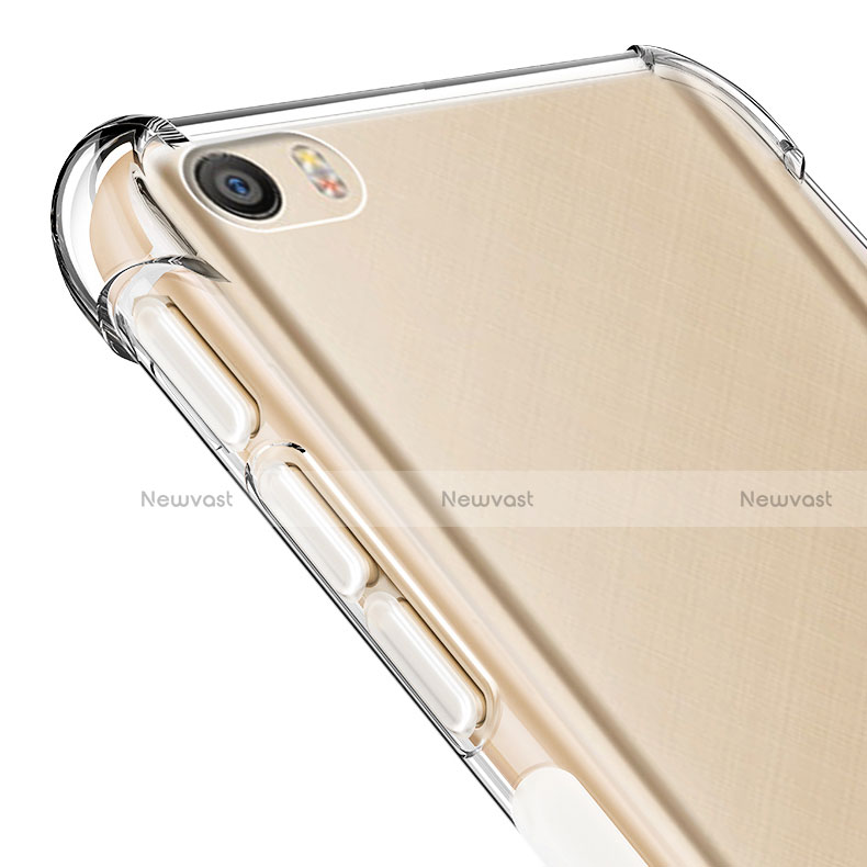 Ultra-thin Transparent TPU Soft Case R01 for Xiaomi Mi 5 Clear