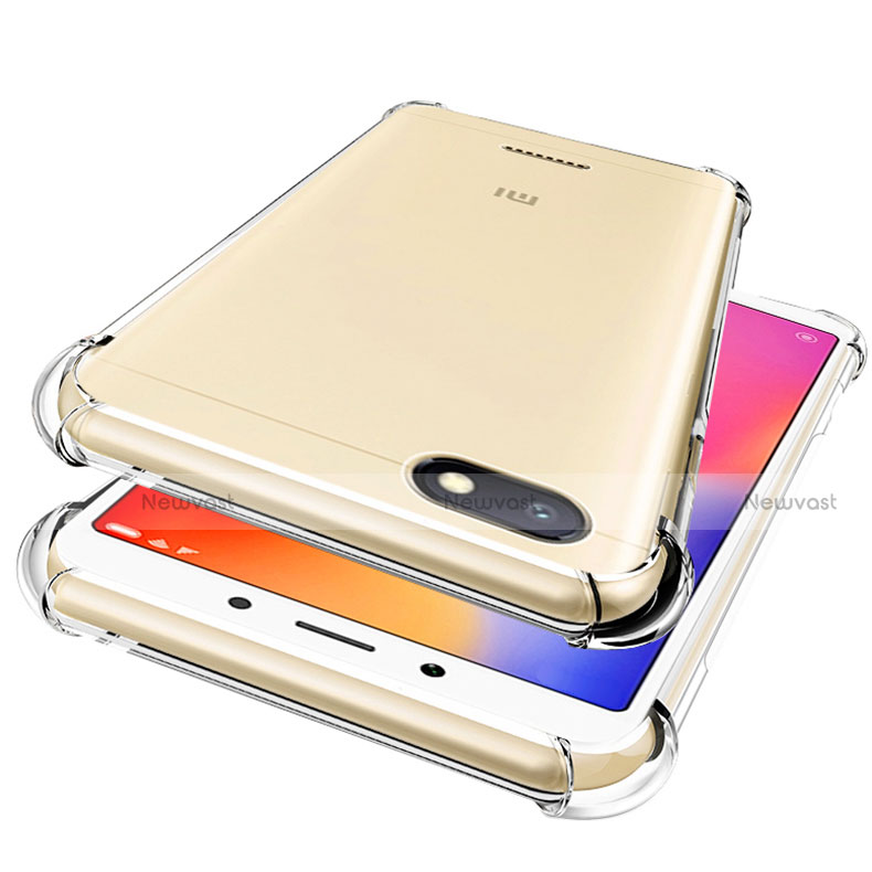 Ultra-thin Transparent TPU Soft Case R01 for Xiaomi Redmi 6A Clear