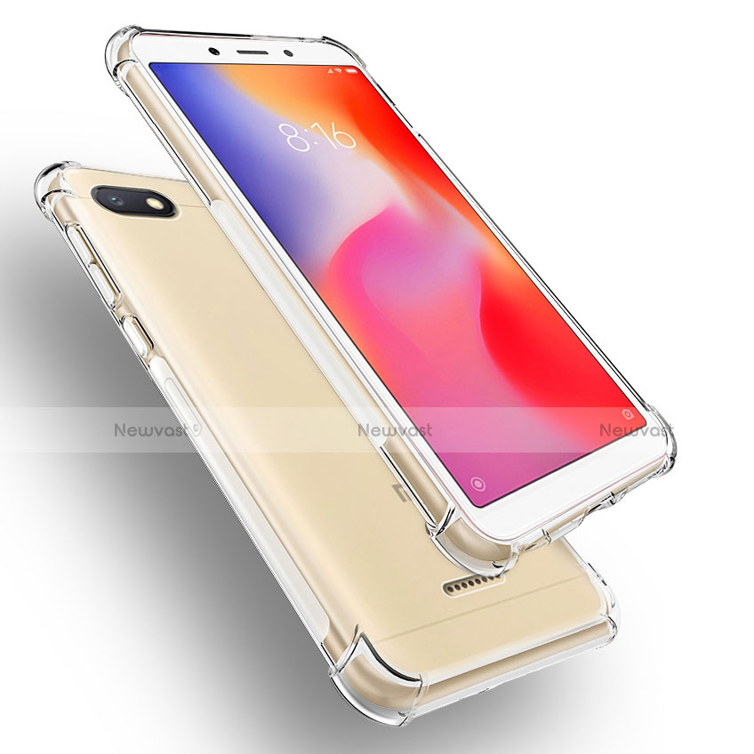 Ultra-thin Transparent TPU Soft Case R01 for Xiaomi Redmi 6A Clear