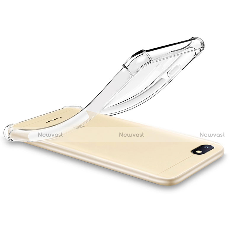 Ultra-thin Transparent TPU Soft Case R01 for Xiaomi Redmi 6A Clear