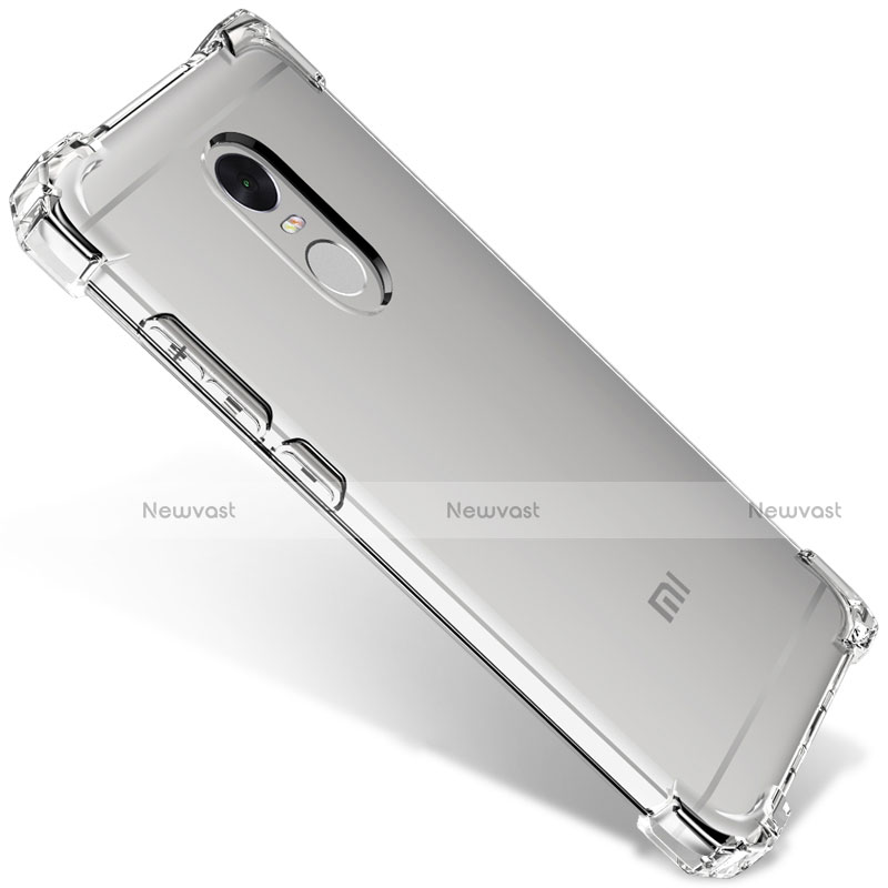 Ultra-thin Transparent TPU Soft Case R01 for Xiaomi Redmi Note 4 Standard Edition Clear