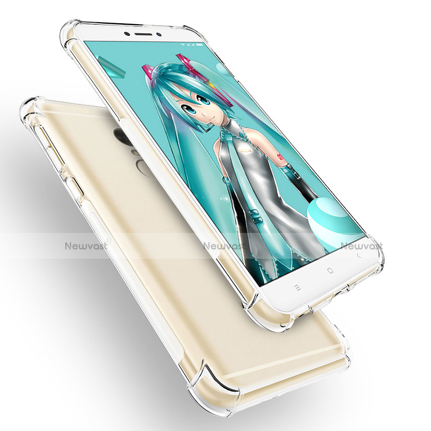 Ultra-thin Transparent TPU Soft Case R01 for Xiaomi Redmi Note 4X Clear