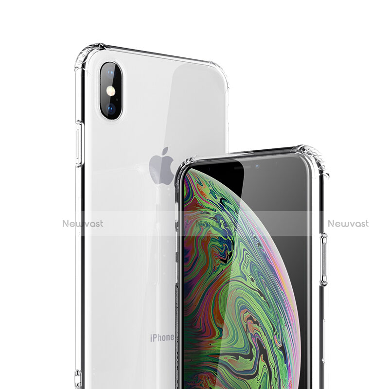 Ultra-thin Transparent TPU Soft Case R02 for Apple iPhone X Clear